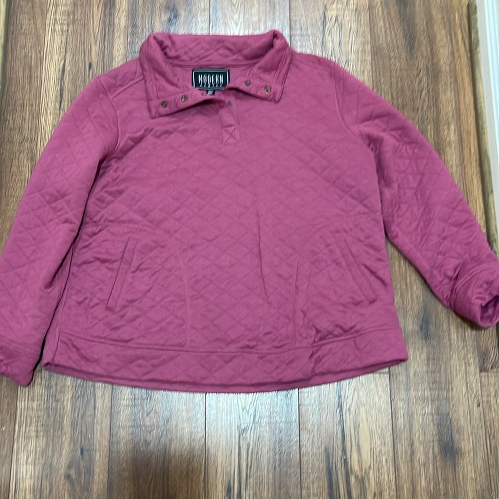 3 Modern Canvas pull overs. Size XXL Pink, Grey, & black